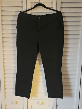 A.N.A Skinny Ankle Black Casual Pants